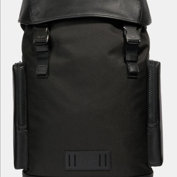 Coach Ranger Large Black Backpack Tags where removed accidentally. Brand new - Picture 2 of 6